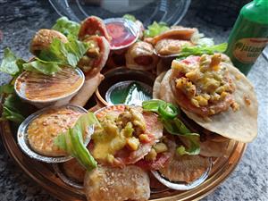 Mixed savouries platters 