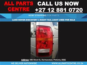 Land Rover Discovery 3 used right tail light for sale