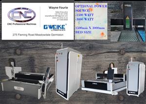 Fiber laser cutting machines 1500W / 3000W