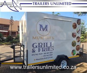 Grill and Fries Food and catering Trailer