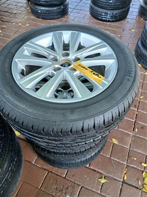 4x Polo Mags en tyres AS NEW