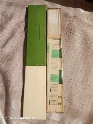 VINTAGE & ANTIQUE FABER CASTELL SLIDE RULE 52/82 & 57/87