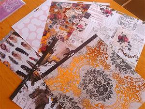  Beautiful Gold Foil Scrapbooking Papers for Sale 