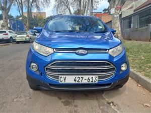 2018 FORD ECOSPORT 1.0 TITANIUM ECOBOOST  MANUAL  BLUE 58000KM