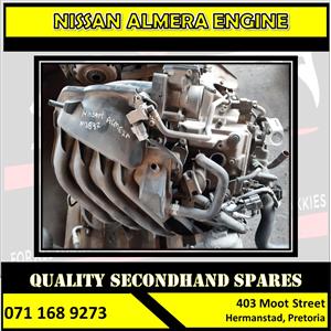 Nissan Almera Engine available.  