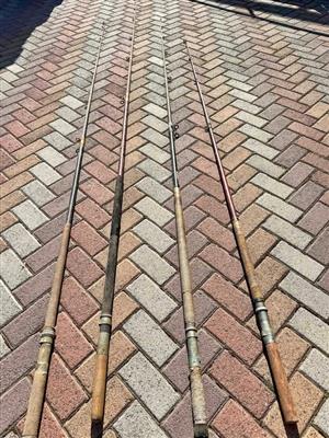 Fishing  rods for sea fishing