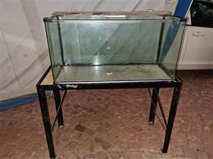 Fish tank for sale and stand