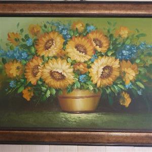 Sunflower Oil Painting 