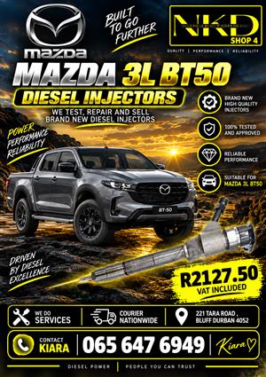 NKD_INJECTORS_SERVICES_FOR_MAZDA_3L_BT50_DIESEL_INJECTORS