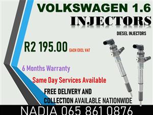 REBUILD DIESEL INJECTORS FOR SALE FOR VOLKSWAGEN 1.6