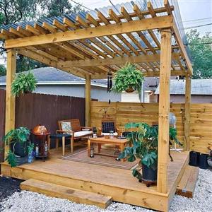 Pergolas and patios