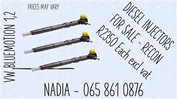 VW BLUEMOTION 1,2 BEST QUALITY RECONDITIONED DIESEL INJECTORS FOR SALE MALAMULELE