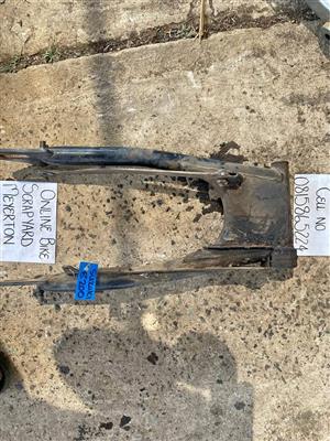 Suzuki B200 swing arm. Meyerton bike scrapyard new and secondhand spares and accessories.
