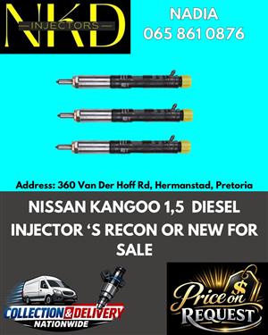 NISSAN KANGOO 1.5 QUALITY DIESEL INJECTORS FOR SALE