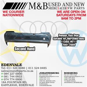 Bumper Skin Rear (Second Hand)