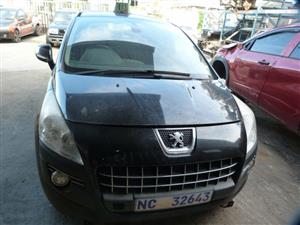 Peugeot 3008 1.6 THP Manual Black - 2012 STRIPPING FOR SPARES