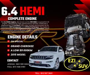 COMPLETE 6.4 HEMI ENGINE