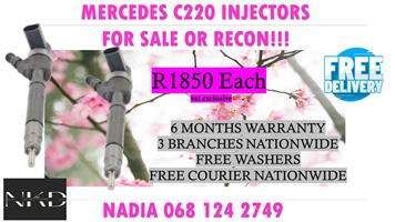 DIESEL INJECTORS FOR SALE FOR MERCEDES C220