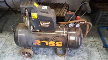 Compressor Ross 50 liter   In prestine working condition   