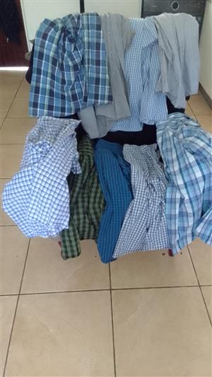 selling men's work shirt and phants 