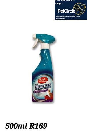 Cat litter tray deodoriser