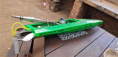 Rc Gas boat