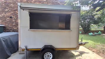  CUSTOM INSULATED FOOD TRAILER FOR SALE 