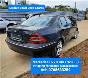 Mercedes C270 CDI stripping for Spares