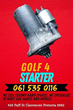 Golf 4 starter