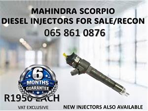 MAHINDRA SCORPIO DIESEL INJECTORS FOR SALE / RECON WITH WARRANTY RUSTENBURG