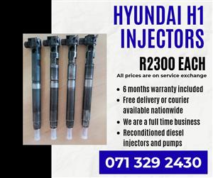 HYUNDAI H1 INJECTORS FOR SALE WITH WARRANTY INCLUDED 
