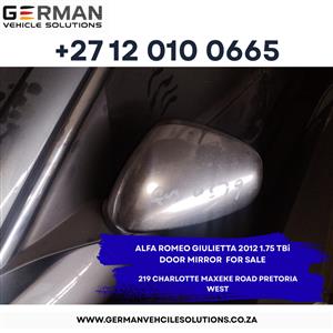Alfa Romeo Giulietta 2012 1.75 tbi door mirror for sale 