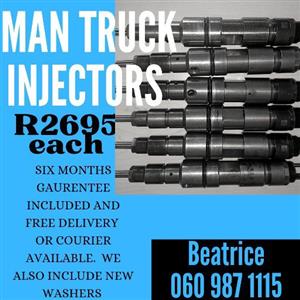 man Truck and man bus diesel injectors for sale 