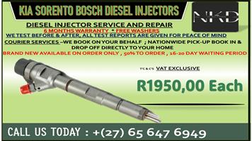 Kia Sorento Diesel Injectors