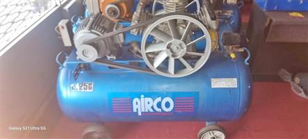 250lt compressor 3phase 5.5kw
