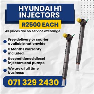 HYUNDAI H1 INJECTORS FOR SALE WITH WARRANTY INCLUDED 