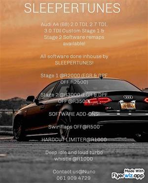 All Diesel Audi A4 B8 Custom Stage 1 & Stage 2 Available