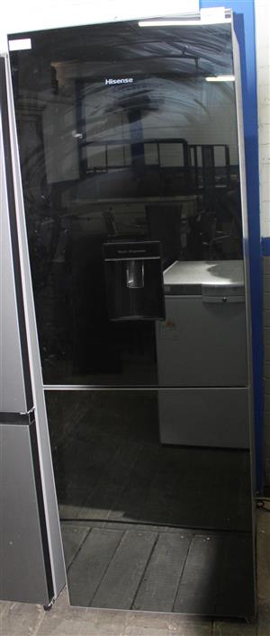HISENSE RD-42DC4S BLACK MIRROR 2 DOOR FRIDGE W/WATER DISPENSER S065753A