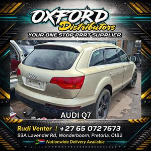 Audi Q7 Used Parts Available Pretoria 