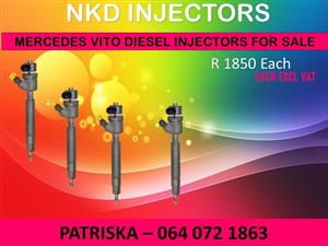 DIESEL INJECTORS NEW OR RECON FOR MERCEDES VITO FOR SALE