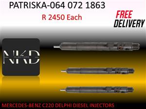 MERCEDES C220 DIESEL INJECTORS