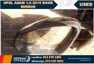 OPEL ADAM 1.0 2015 DOOR MIRROR FOR SALE 