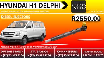 Hyundai H1 Delphi Diesel Injectors 
