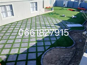 LOW MAINTENANCE ARTIFICIAL GRASS BLOCK AND TURF WATER WISE MANAGEMENT 