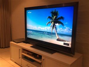 52"inch Sony Bravia Plasma TV with Remote - Flat Screen - Good Condition