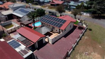 Modern Family Haven with Pool, and Borehole, a Corner Stand Gem