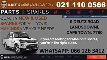 MAHINDRA NEW AND USED REPLACEMENT SPARE PARTS AVAILABLE