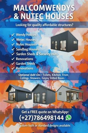 Wendy house and Nutect house