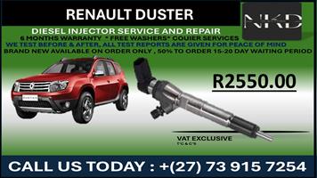 Renault Duster Diesel Injectors