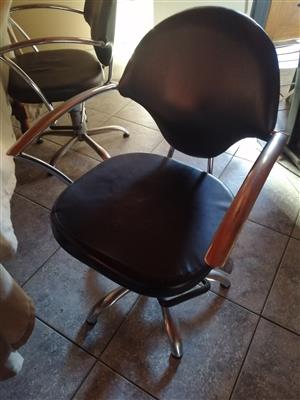 3 Salon Chairs 